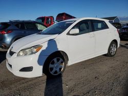 Toyota Corolla Matrix salvage cars for sale: 2009 Toyota Corolla Matrix