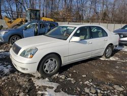 Salvage cars for sale at Chalfont, PA auction: 2001 Lexus LS 430