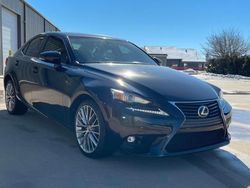 Salvage cars for sale at Oklahoma City, OK auction: 2015 Lexus IS 250