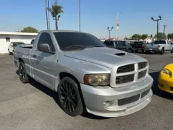 Dodge ram srt10 salvage cars for sale: 2004 Dodge RAM SRT10