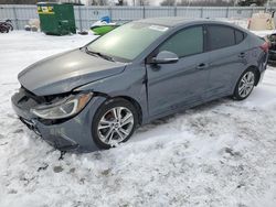 Vehiculos salvage en venta de Copart Bowmanville, ON: 2017 Hyundai Elantra SE