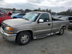 Salvage cars for sale at Riverview, FL auction: 2002 GMC New Sierra C1500