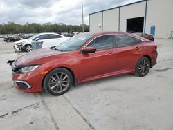 Salvage cars for sale at Apopka, FL auction: 2019 Honda Civic EX