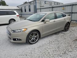 Salvage cars for sale at Prairie Grove, AR auction: 2016 Ford Fusion Titanium