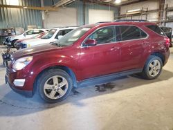 Chevrolet Equinox lt salvage cars for sale: 2016 Chevrolet Equinox LT