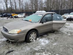 Salvage cars for sale at Waldorf, MD auction: 2007 Ford Taurus SE