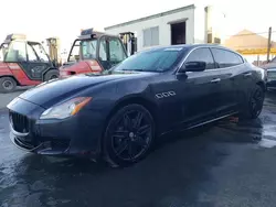 Maserati salvage cars for sale: 2014 Maserati Quattroporte S