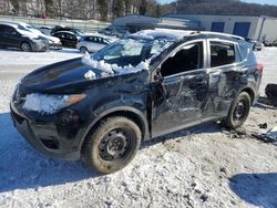 Salvage cars for sale at Ellwood City, PA auction: 2015 Toyota Rav4 LE