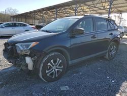 Salvage cars for sale at Cartersville, GA auction: 2018 Toyota Rav4 LE