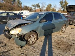 Salvage cars for sale at Hampton, VA auction: 2006 Toyota Corolla CE