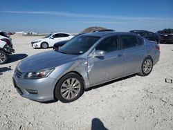 Salvage cars for sale at Taylor, TX auction: 2013 Honda Accord EXL