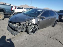 Salvage cars for sale at North Las Vegas, NV auction: 2017 Toyota Corolla L