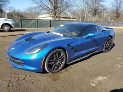 Salvage cars for sale at Laurel, MD auction: 2014 Chevrolet Corvette Stingray Z51 3LT