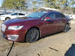 Salvage cars for sale at Austell, GA auction: 2017 Lincoln MKZ Reserve