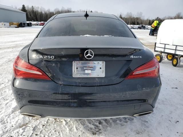 2018 Mercedes-Benz CLA 250 4matic