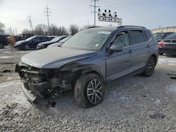 Salvage cars for sale at Columbus, OH auction: 2021 Volkswagen Tiguan SE