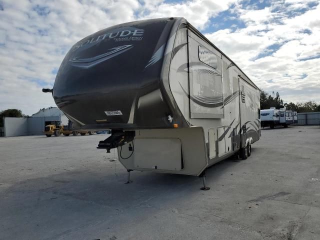 2014 Soli Travel Trailer