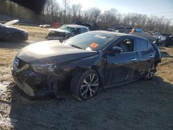 Salvage cars for sale at Waldorf, MD auction: 2017 Nissan Maxima 3.5S