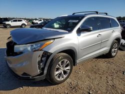 Vehiculos salvage en venta de Copart Houston, TX: 2015 Toyota Highlander XLE