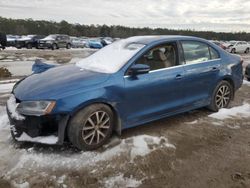 Volkswagen salvage cars for sale: 2017 Volkswagen Jetta SE