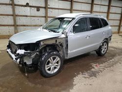 Salvage cars for sale at Columbia Station, OH auction: 2010 Hyundai Santa FE Limited