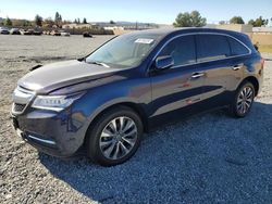 Salvage cars for sale at Mentone, CA auction: 2016 Acura MDX Technology