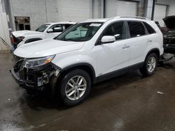 KIA Sorento lx salvage cars for sale: 2015 KIA Sorento LX