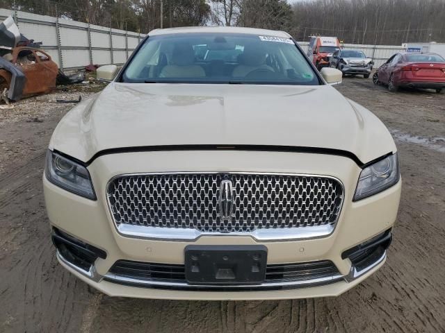 2018 Lincoln Continental Select