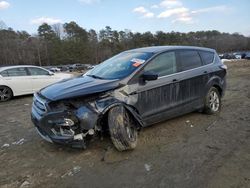 Salvage cars for sale at Seaford, DE auction: 2017 Ford Escape SE