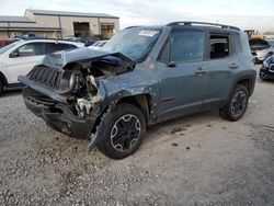 Jeep salvage cars for sale: 2017 Jeep Renegade Trailhawk