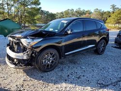 Salvage cars for sale at Houston, TX auction: 2019 Acura RDX Advance