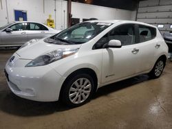 Nissan Leaf salvage cars for sale: 2014 Nissan Leaf S