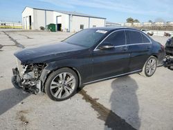 Salvage cars for sale at Tulsa, OK auction: 2018 Mercedes-Benz C300