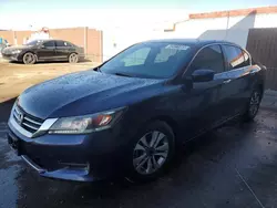 Salvage cars for sale at North Las Vegas, NV auction: 2014 Honda Accord LX