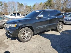 Salvage cars for sale at Austell, GA auction: 2020 Jeep Grand Cherokee Overland