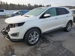 Vehiculos salvage en venta de Copart Windham, ME: 2016 Ford Edge Titanium