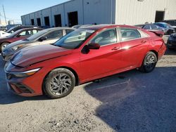 Salvage cars for sale at Jacksonville, FL auction: 2024 Hyundai Elantra SEL