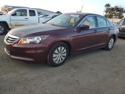 Vehiculos salvage en venta de Copart San Diego, CA: 2012 Honda Accord LX