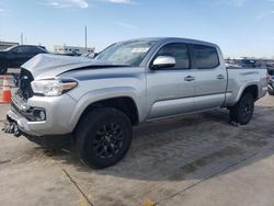 Salvage cars for sale at Grand Prairie, TX auction: 2022 Toyota Tacoma Double Cab