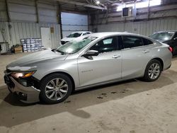 Chevrolet salvage cars for sale: 2022 Chevrolet Malibu LT