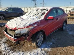 Salvage cars for sale from Copart Elgin, IL: 2016 Honda HR-V LX