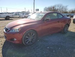 Salvage cars for sale at Oklahoma City, OK auction: 2015 Lexus IS 250