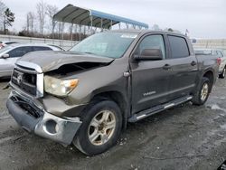 Salvage cars for sale from Copart Spartanburg, SC: 2013 Toyota Tundra Crewmax SR5