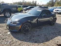 Salvage cars for sale at Riverview, FL auction: 2019 Mazda MX-5 Miata Club