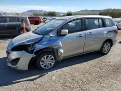 Salvage cars for sale at Las Vegas, NV auction: 2012 Mazda 5