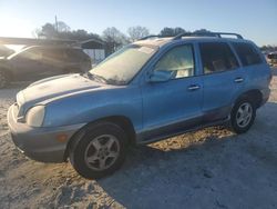 Salvage cars for sale at Loganville, GA auction: 2003 Hyundai Santa FE GLS