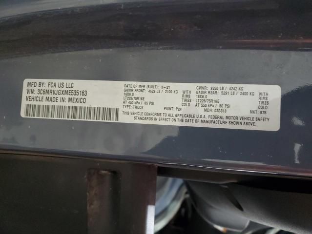 2021 Dodge RAM Promaster 3500 3500 High