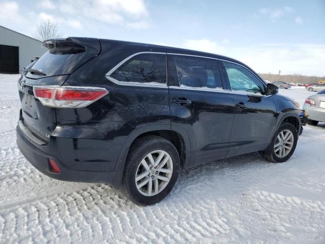 2015 Toyota Highlander LE