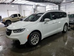 Salvage cars for sale at Ham Lake, MN auction: 2022 Chrysler Pacifica Touring L