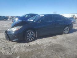 Salvage cars for sale from Copart Kansas City, KS: 2015 Toyota Camry LE